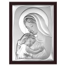 Ікона срібна Богородиця з немовлям