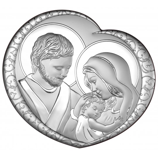 Ікона срібна Свята Родина