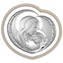 Ікона срібна Богородиця з немовлям