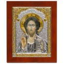 Ікона срібна Спаситель