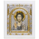 Ікона срібна Спаситель