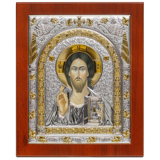 Ікона срібна Спаситель
