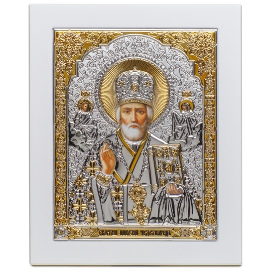 Ікона срібна Святий Миколай