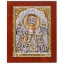 Ікона срібна Святий Миколай
