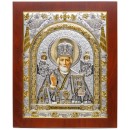 Ікона срібна Святий Миколай