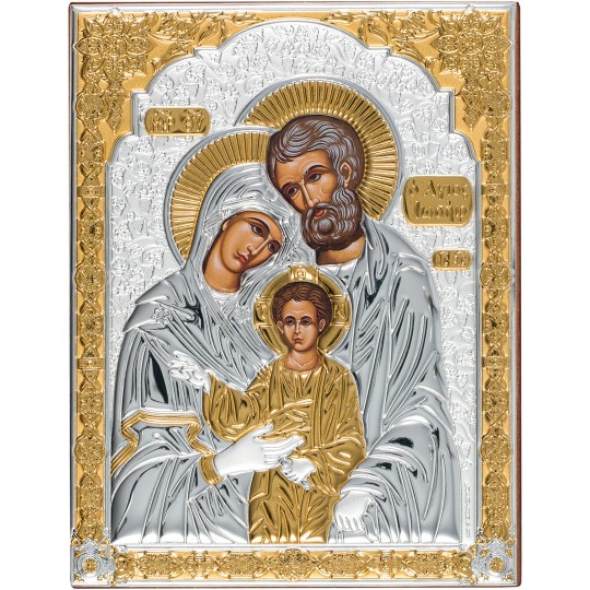 Ікона срібна Свята Родина