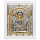 Ікона срібна Покров Пресвятої Богородиці