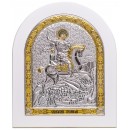 Ікона срібна Святий Георгій