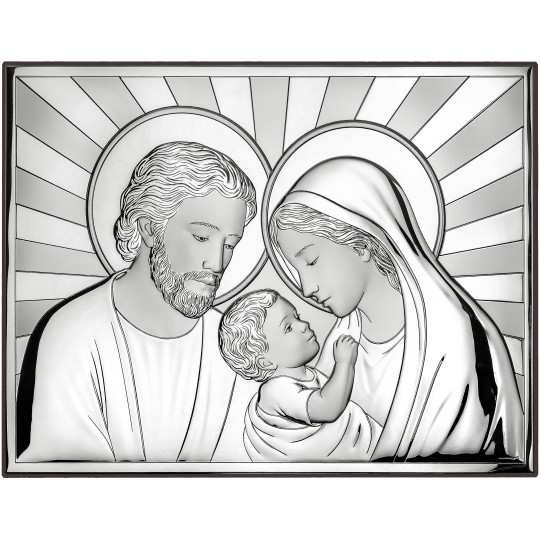Ікона срібна Свята Родина